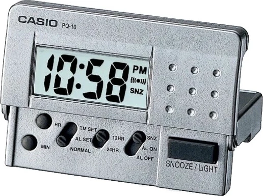 наручные часы casio pq-10d-8r будильник