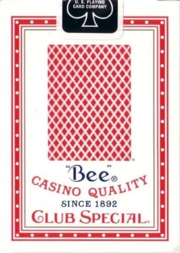 Карты "Bee Standard Index Red"