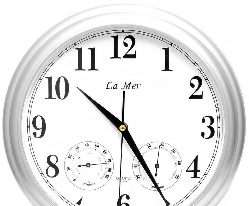 Настенные часы la mer gd115 silver