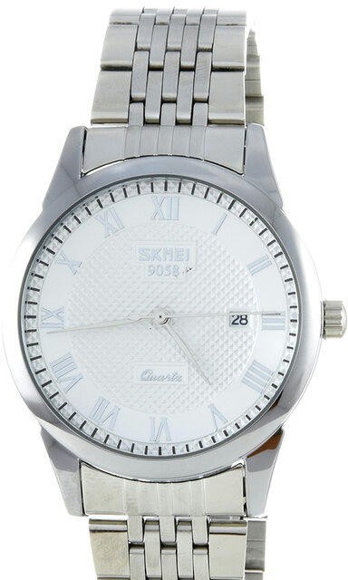 Наручные часы skmei 9058swt-b white(man) stainless steel