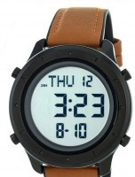 Наручные часы skmei 1864lbnwt brown/white-leather