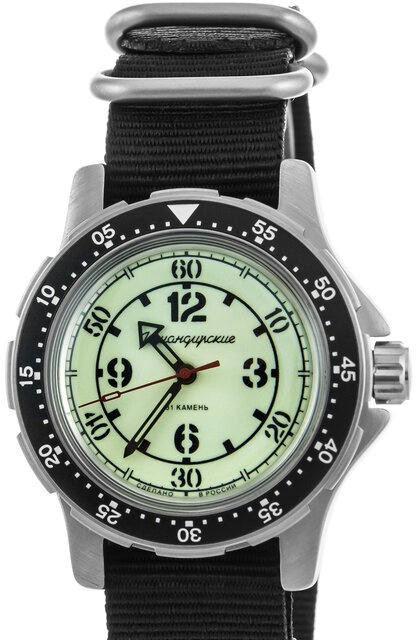 Наручные часы ВОСТОК 2415 (18022А) ремень текстиль