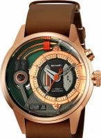 Наручные часы skmei 2333rgbn rose gold/brown