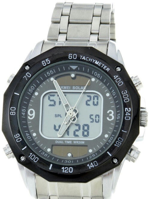 Наручные часы skmei 1493sibk silver/black