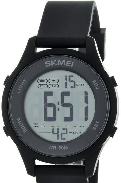 Skmei 1758BKBKWT black/black-white