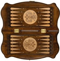 Нарды резные &quot;Герб РФ 3&quot; 40, Mirzoyan