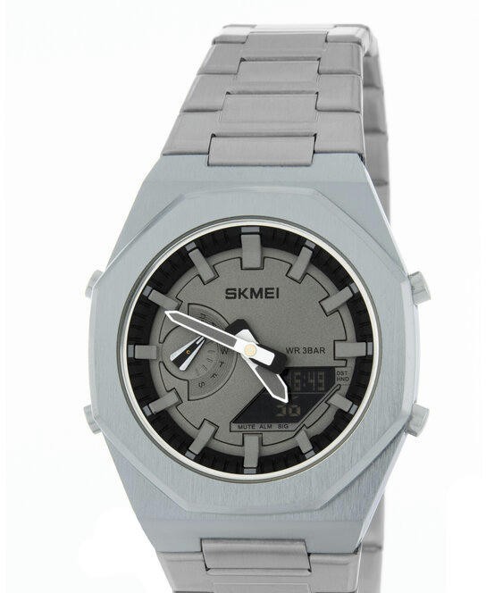 Наручные часы skmei 1816sibk silver/black