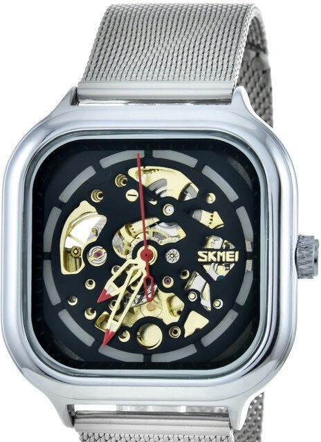 Наручные часы skmei 9184sibk silver/black