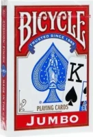 Карты &quot;Bicycle Rider Back International Jumbo Index Red&quot;