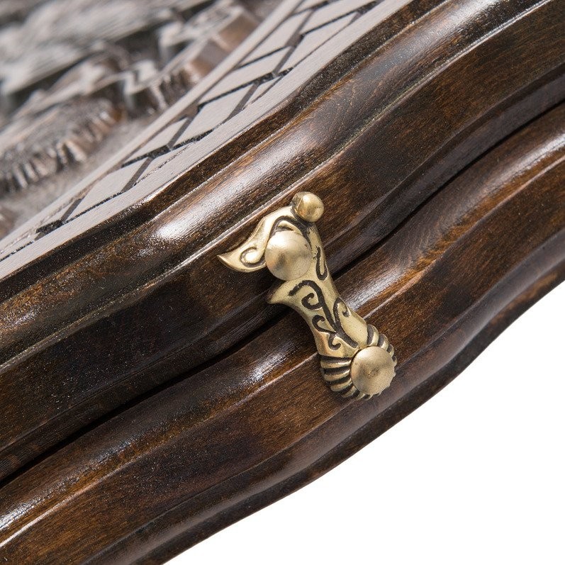 Нарды резные "Герб РФ", Haleyan