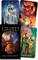 Карты Таро &quot;Gilded Tarot Royale mini Cards&quot; Llewellyn / Королевское Золотое таро мини