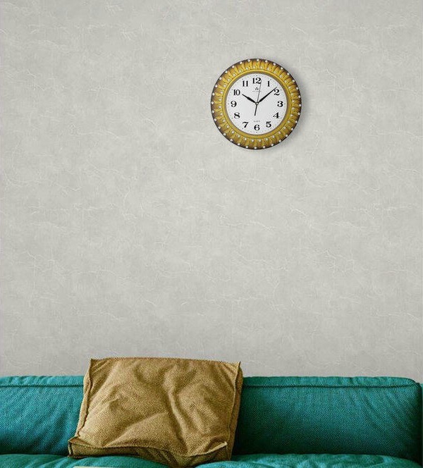 Настенные часы atlantis tld-35143b gold