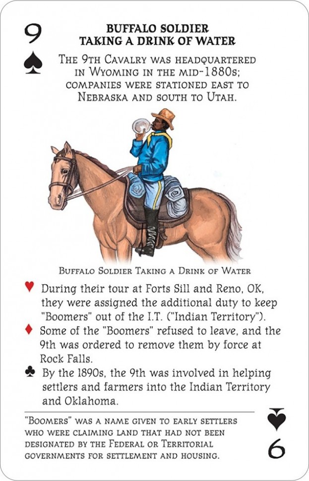 Карты "Buffalo Soldiers Playing Cards"