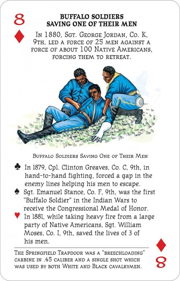 Карты "Buffalo Soldiers Playing Cards"