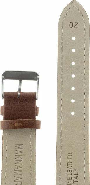 Ремешки maknamara 20 мм корич сер заст mp-20048