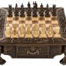 Шахматы резные в ларце "Атлант", Haleyan