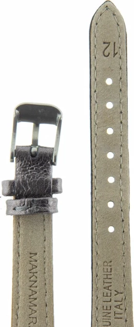 Ремешки maknamara 12 мм тем. сереб сереб заст