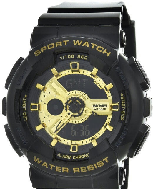 Наручные часы skmei 1835bkgd black/gold (small size)