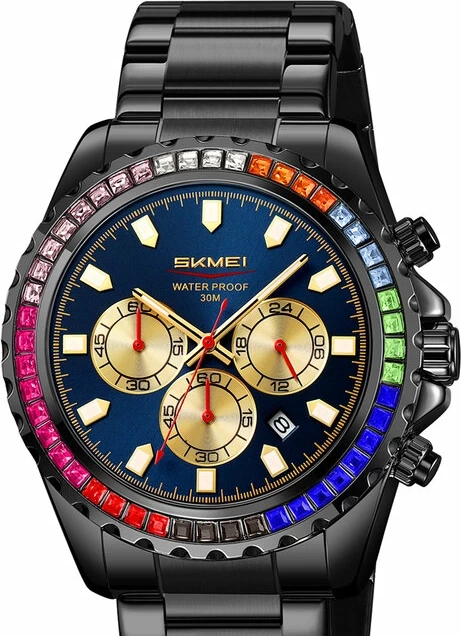 Наручные часы skmei 9356bkbu black/ blue