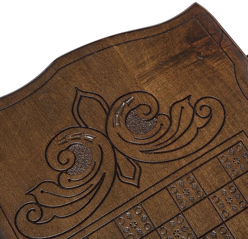 Нарды резные "Мечеть Сердце Чечни", Rasulov