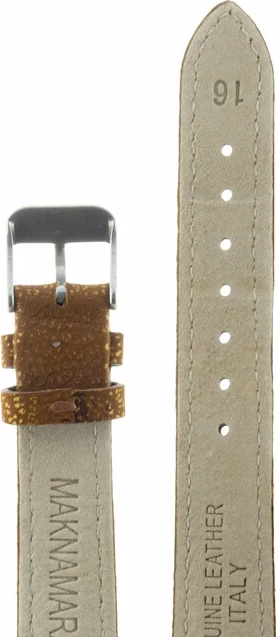 Ремешки maknamara 16 мм горчич бронза сер заст mp-16050