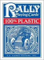 Карты &quot;100% Plastic Rally Playing Сards blue&quot;