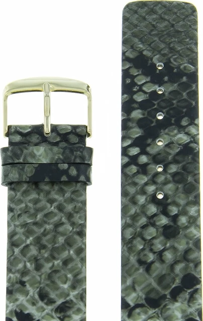 Ремешки velengton 22 сер-чер-зел змея зол заст