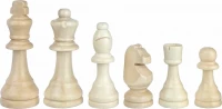 Шахматные фигуры деревянные с подложкой Partida 8,9 см