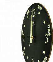 Настенные часы atlantis m6012-2 black