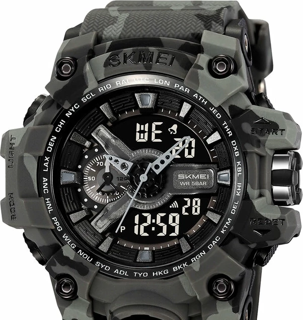 Наручные часы skmei 2396cmgy grey camo