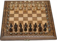 Шахматы + нарды резные &quot;Эндшпиль 1&quot; 40, Simonyan