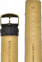 Ремешки velengton 24 черн змея зол.заст