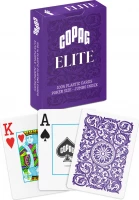 Карты &quot;1546 Elite Plastic Poker Size Jumbo Index purple Single deck&quot;