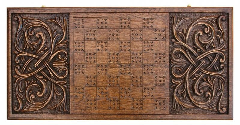 Нарды резные "Орнамент 1", Mkhitaryan