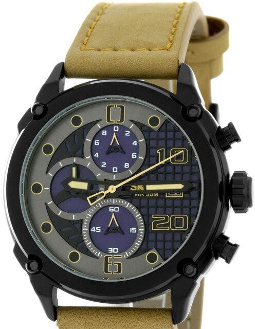 Наручные часы skmei 2051bkltbn black light brown