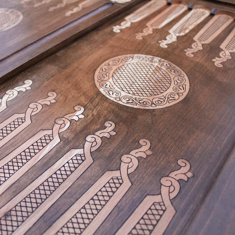 Нарды резные "Гладиатор 3", Mkhitaryan