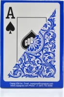 Карты &quot;1546 Elite Plastic Poker Size Jumbo Index blue Single deck&quot;