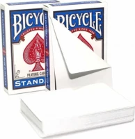 Карты &quot;Bicycle Blank Card Both Sides blue&quot;
