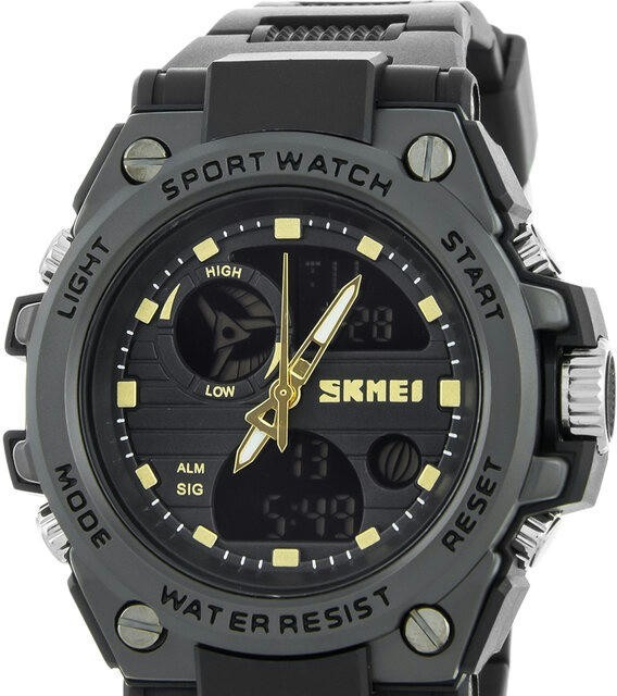 Наручные часы skmei 2031bkgd black/gold