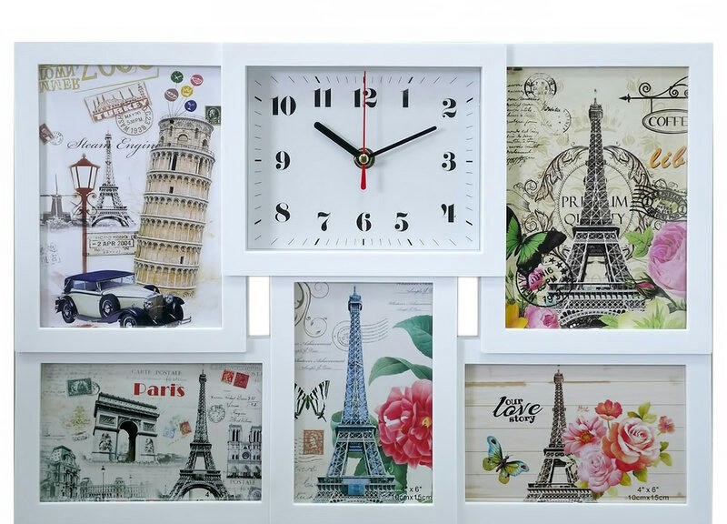 Настенные часы la minor gk-2a бел мультирамка