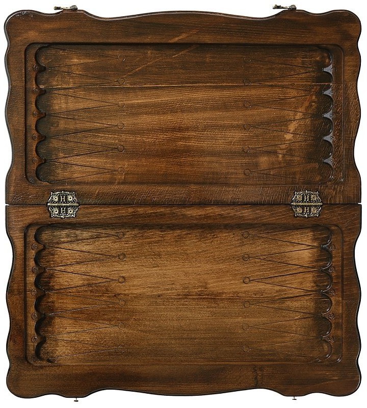 Шахматы + нарды резные "Бриз" 40, Haleyan