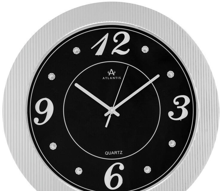 Настенные часы atlantis tld-3657a silver