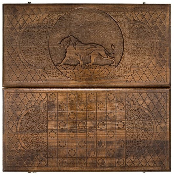 Нарды резные "Лев-2", Ustyan