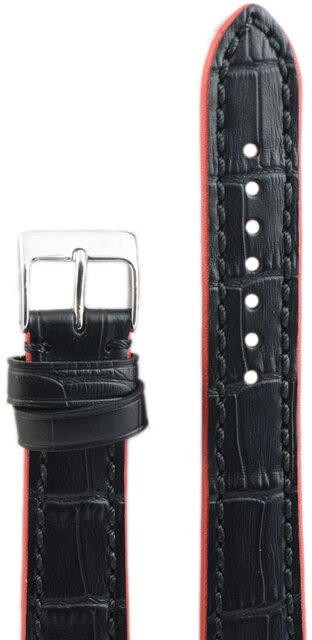 Ремешки mario notti s-06, 18 р-р, nero+red