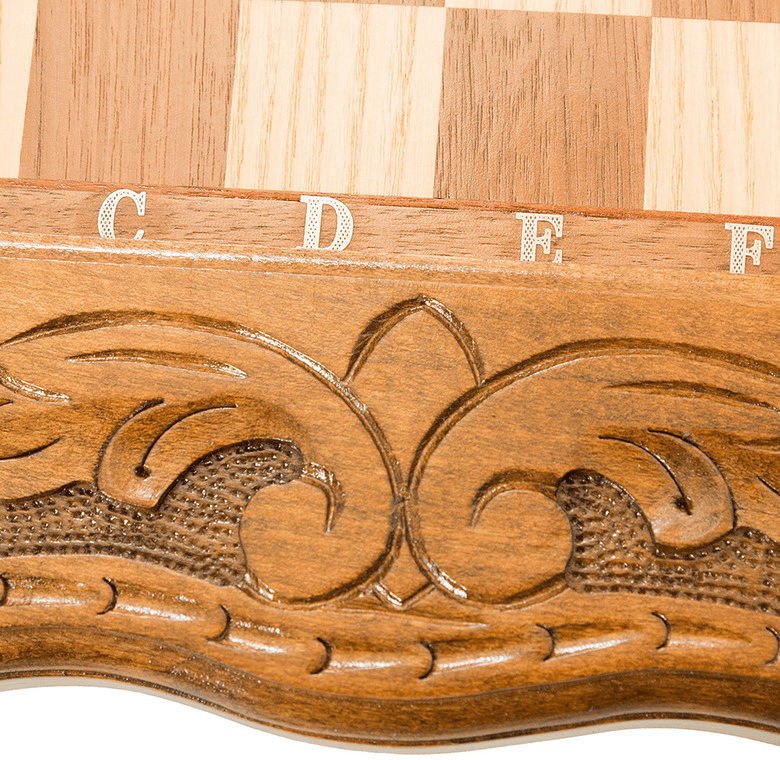 Шахматы резные в ларце 50, Haleyan