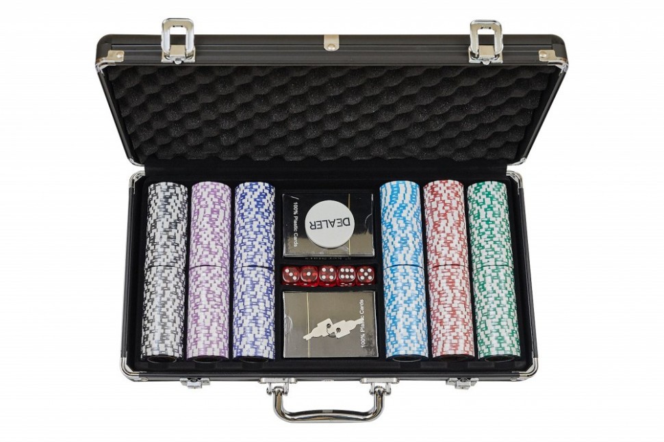 Набор для покера Crown на 300 фишек