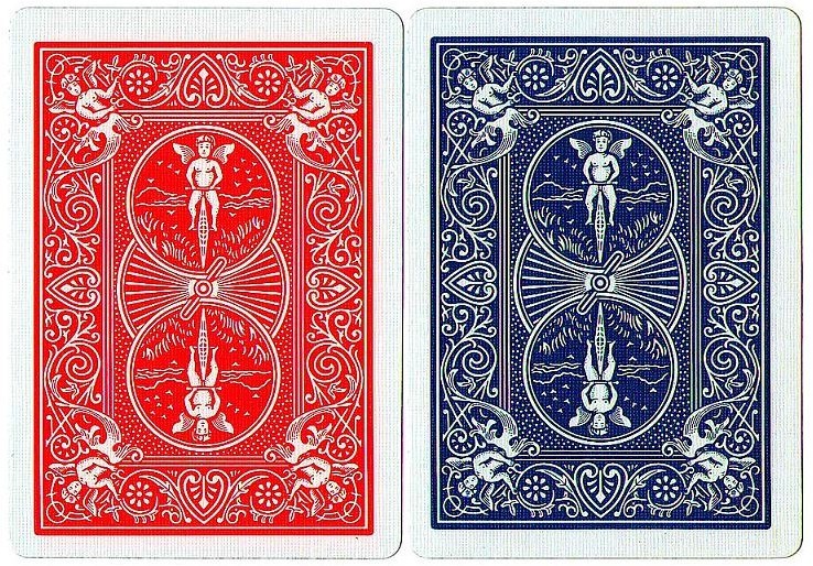 Карты "Bicycle Double Back Red/Blue"