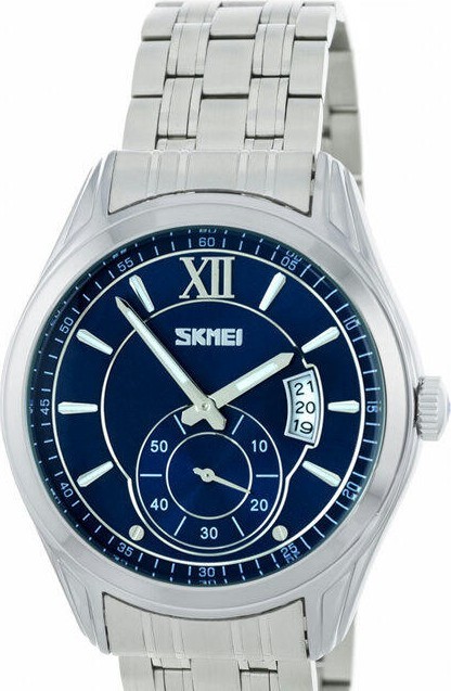 Наручные часы skmei 9319sibu silver-blue
