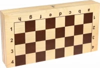 Шахматы + Шашки &quot;АЙВЕНГО&quot; (Россия, Дерево, 43х22х6 см)