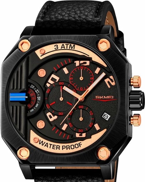 Наручные часы skmei 9343bkbk black/black